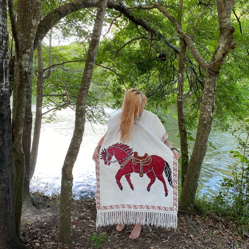 Red Stallion Poncho